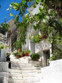Village in Naxos Island